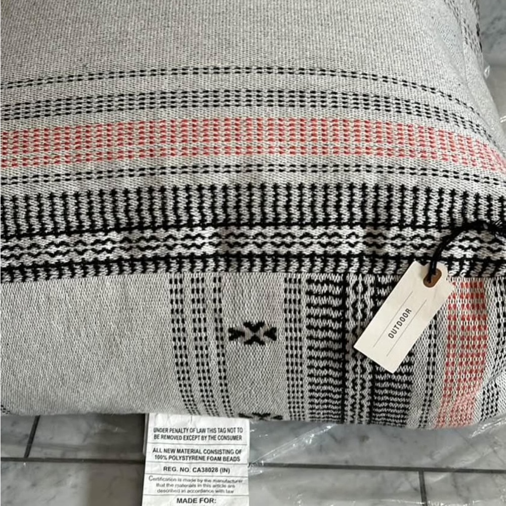 Hearth & Hand Indoor Outdoor Floor Pouf